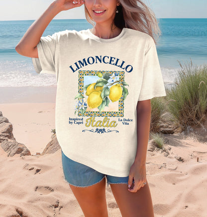 Limoncello Italia Lemon Graphic T-Shirt