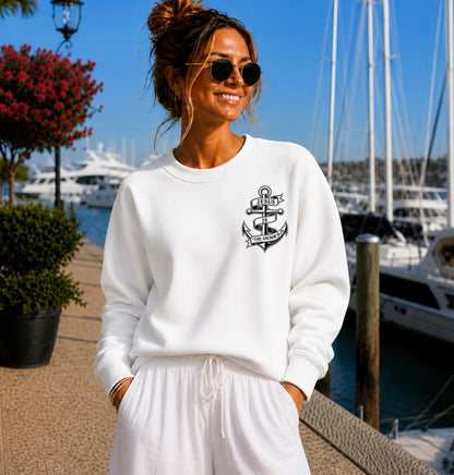 Jesus Is The Anchor Crewneck Sweatshirt