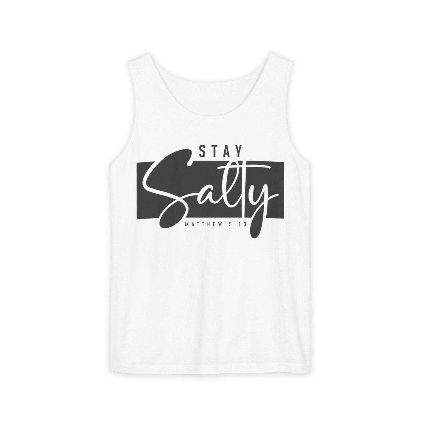Stay Salty Matthew 5:13 Unisex Christian tank top