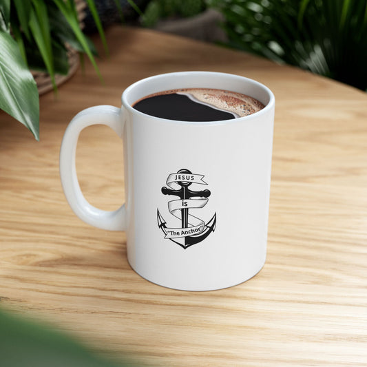 Jesus is The Anchor Mug | Christian Coffee & Tea Mug