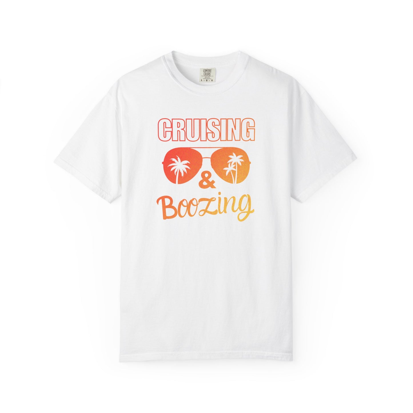 Cruising & Boozing Unisex Jersey Tee - Perfect for Summer Adventures - Summer Tee Shirt - Summer T-Shirt - Cruising T-shirt
