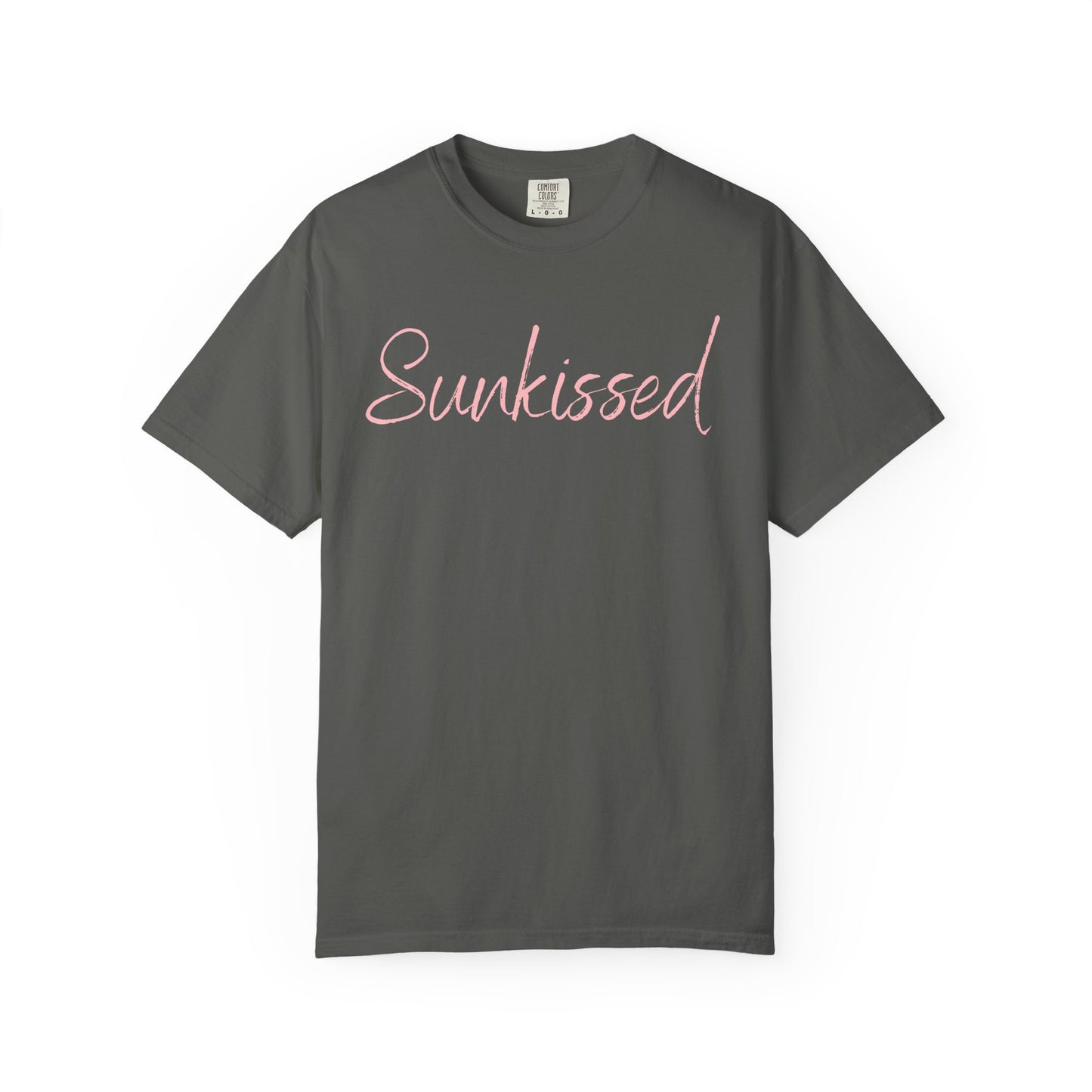 Sunkissed Comfort Colors T-Shirt for her - Perfect for Summer Vibes - Cute Summer Vacation Tee Shirt - Beach - Lake - Coastal - Summer fun - Pool