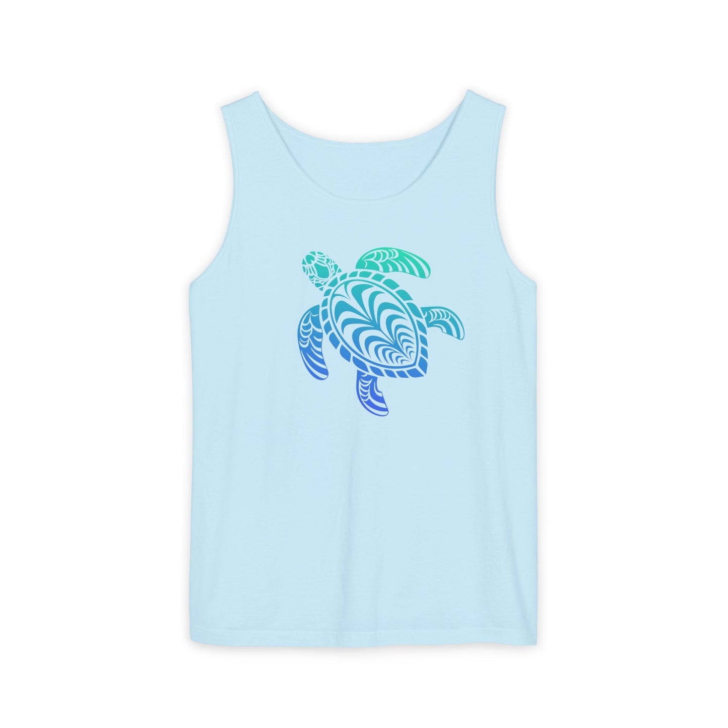 Tribal Sea Turtle Tank Top | Ocean Beach Cover-Up
