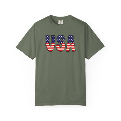 USA Flag T-Shirt, American Flag Shirt, USA T-Shirt, 4th Of July Shirt, Fourth Of July Tee, America Shirt, Independence Day Gift, Usa Tee