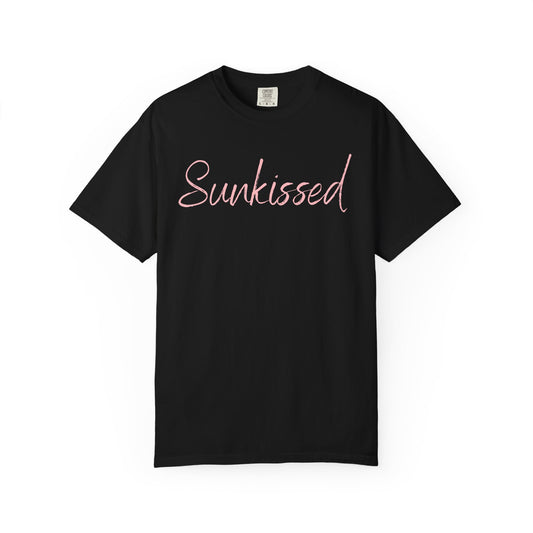 Sunkissed Comfort Colors T-Shirt for her - Perfect for Summer Vibes - Cute Summer Vacation Tee Shirt - Beach - Lake - Coastal - Summer fun - Pool