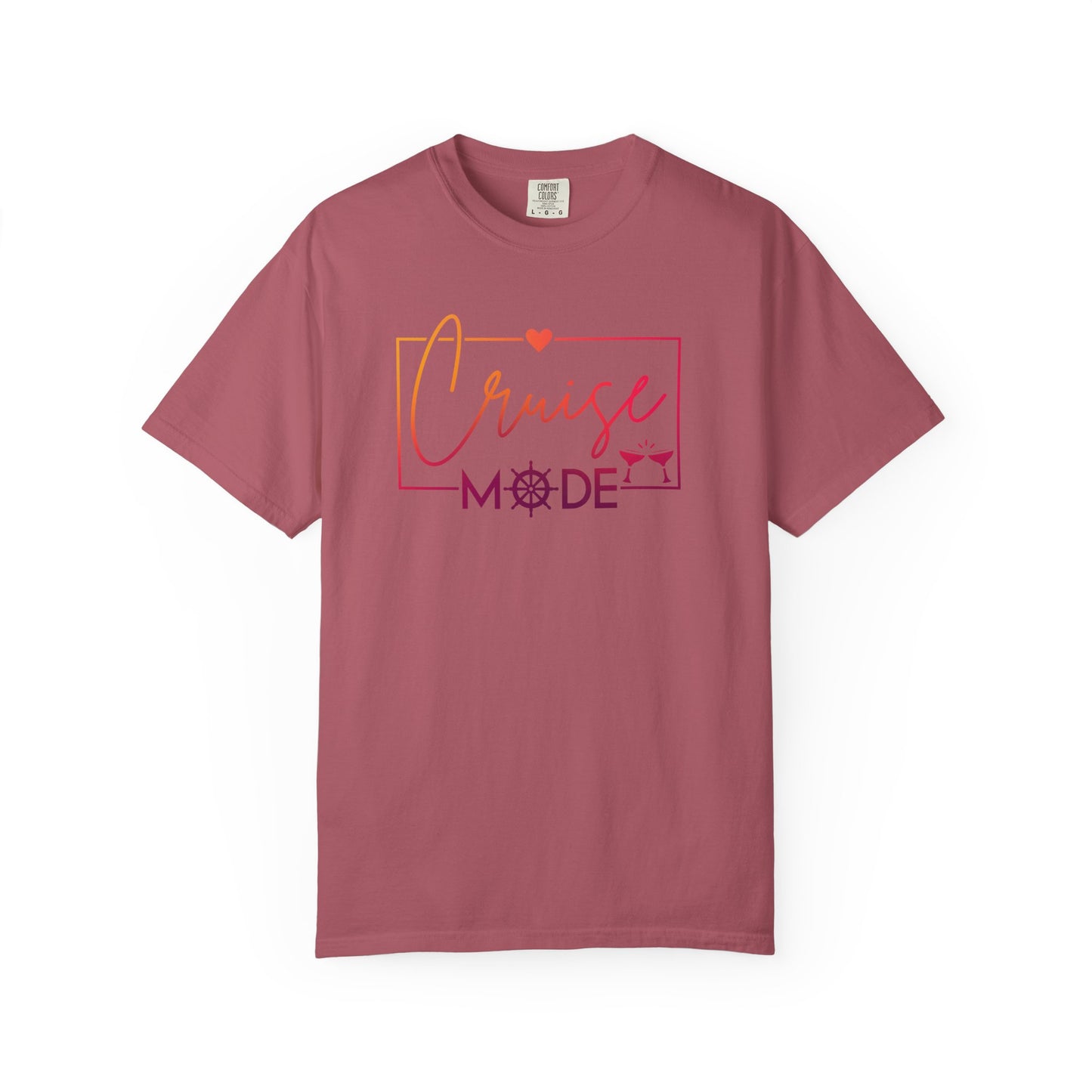 Cruise Mode Tee | Coastal Vacation Comfort Colors Shirt