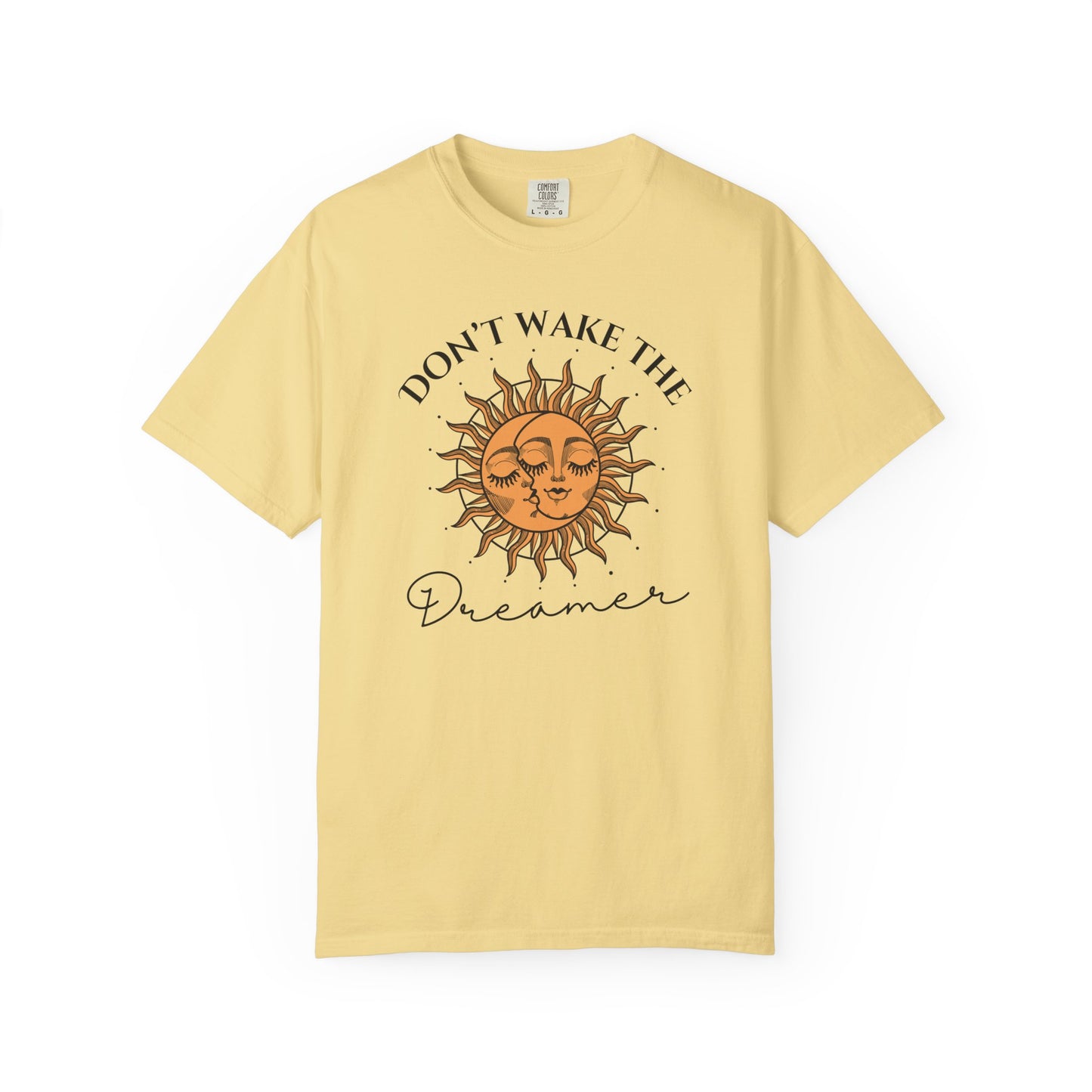 Don’t Wake The Dreamer Tee | Sun & Moon Graphic Comfort Colors Shirt