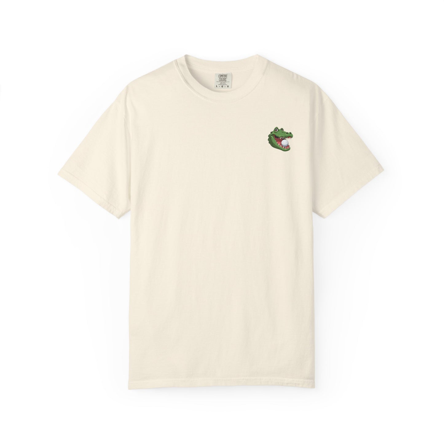Alligator Golf Shirt | Funny Comfort Colors Graphic Tee