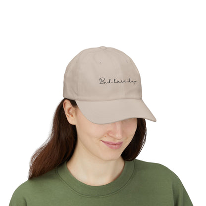 "Bad Hair Day" Hat — Embroidered Adjustable Baseball Hat