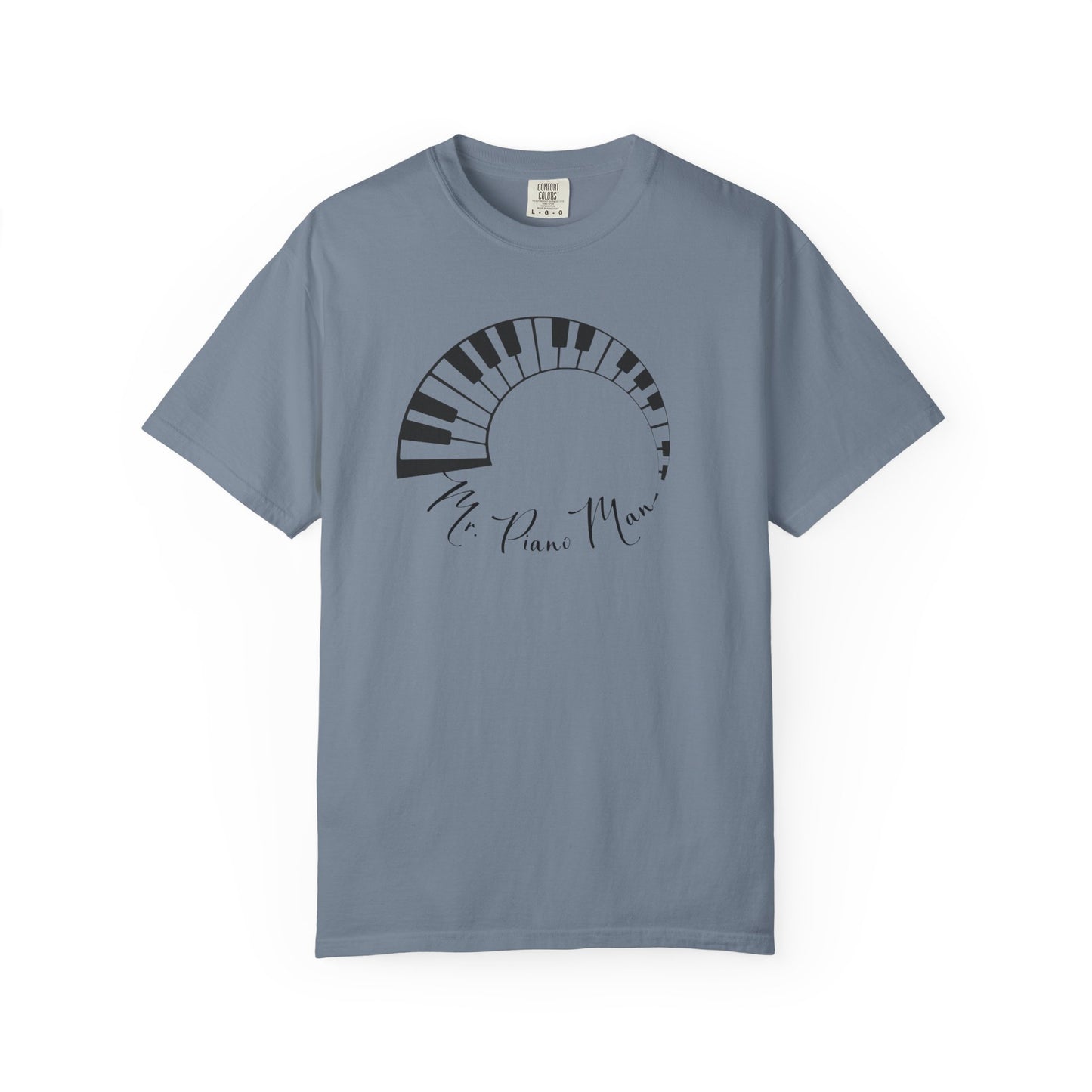 Musical Mr. Piano Man Tee | Comfort Colors Music Lover Shirt