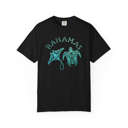 Bahamas Sea Life T-Shirt | Stingray & Sea Turtle Tee