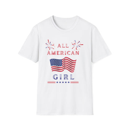 All American Girl Patriotic T-Shirt