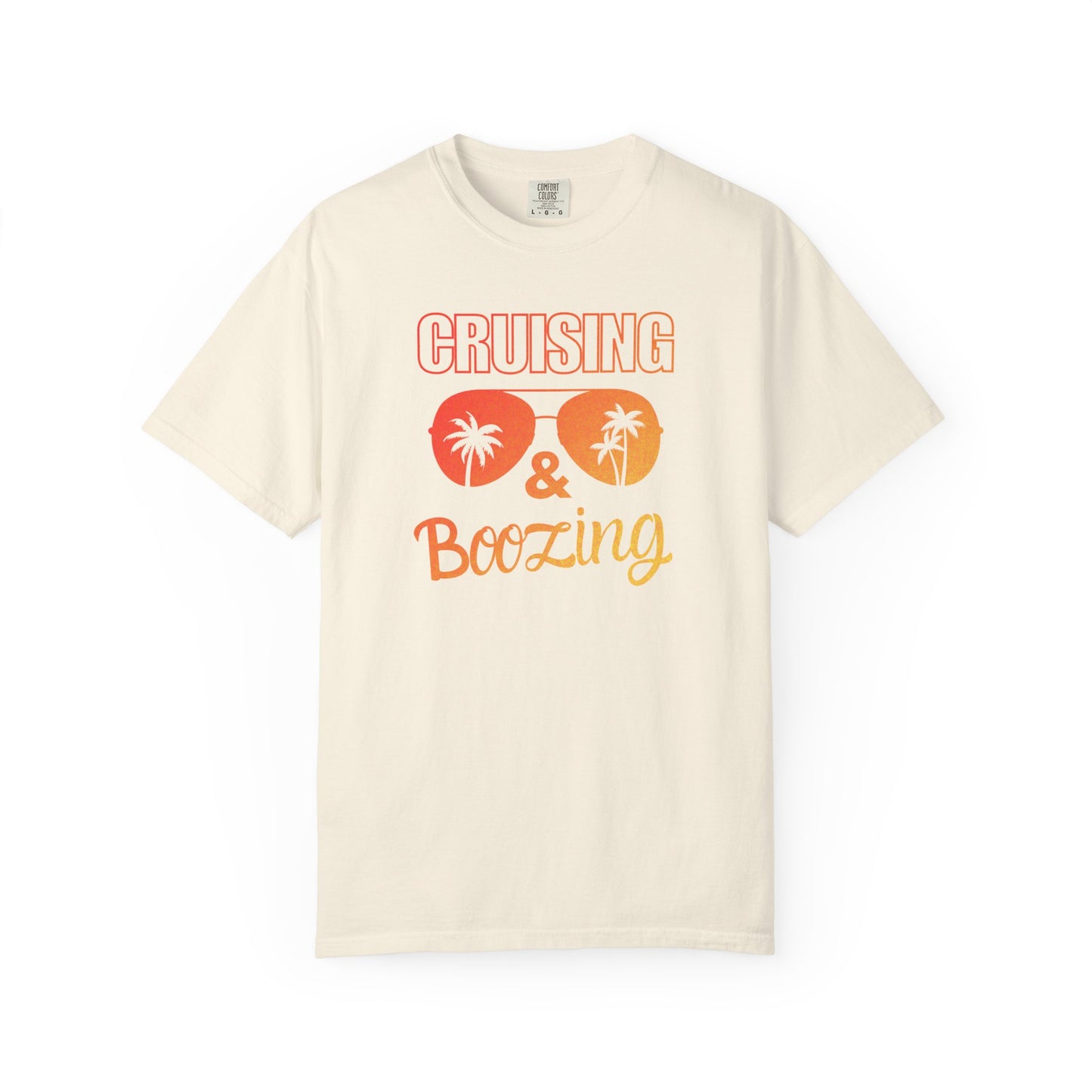 Cruising & Boozing Unisex Jersey Tee - Perfect for Summer Adventures - Summer Tee Shirt - Summer T-Shirt - Cruising T-shirt