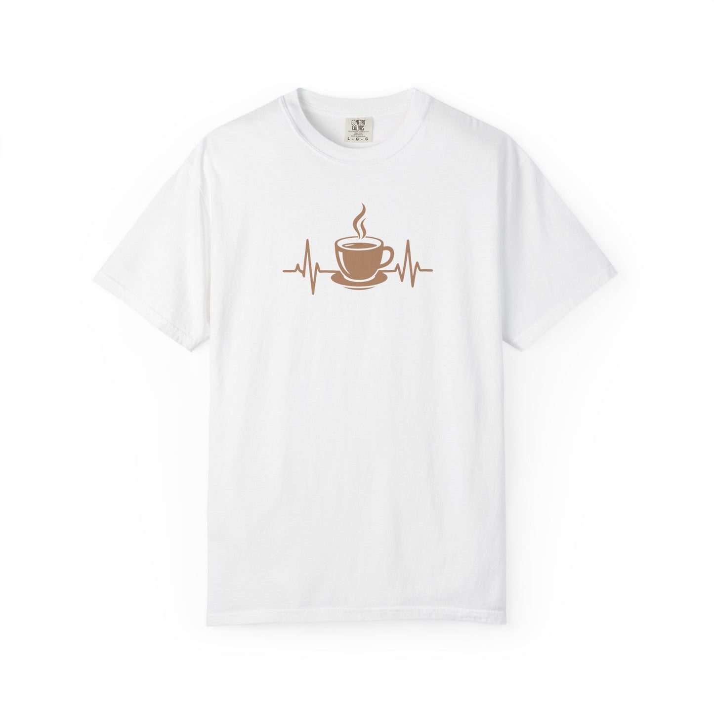 Coffee & Tea Heartbeat Tee | Unisex Graphic T-Shirt