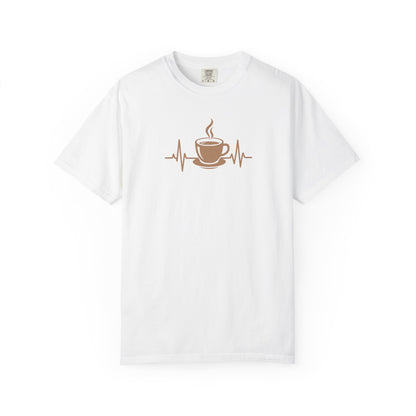 Coffee & Tea Heartbeat Tee | Unisex Graphic T-Shirt