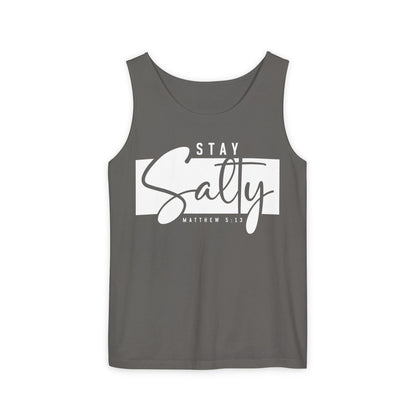 Stay Salty Matthew 5:13 Unisex Christian tank top