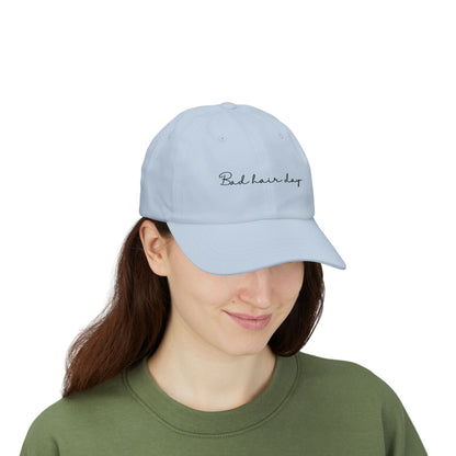 "Bad Hair Day" Hat — Embroidered Adjustable Baseball Hat