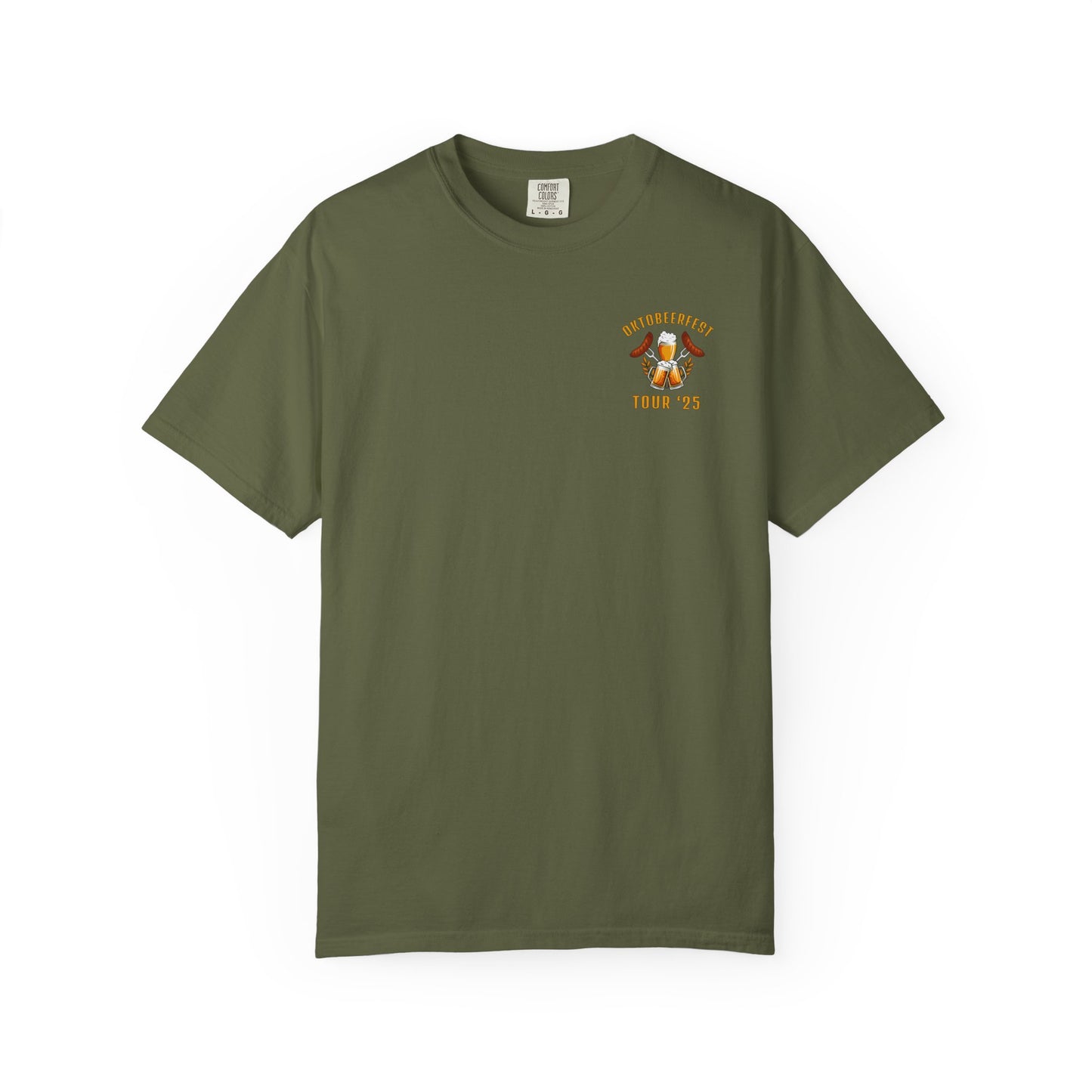 Oktobeerfest Tour ’25 Tee | Funny Beer Lover Comfort Colors Shirt