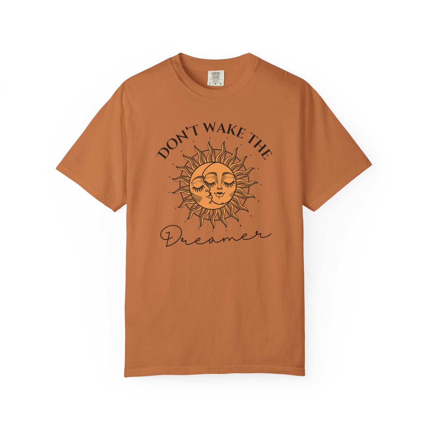 Don’t Wake The Dreamer Tee | Sun & Moon Graphic Comfort Colors Shirt