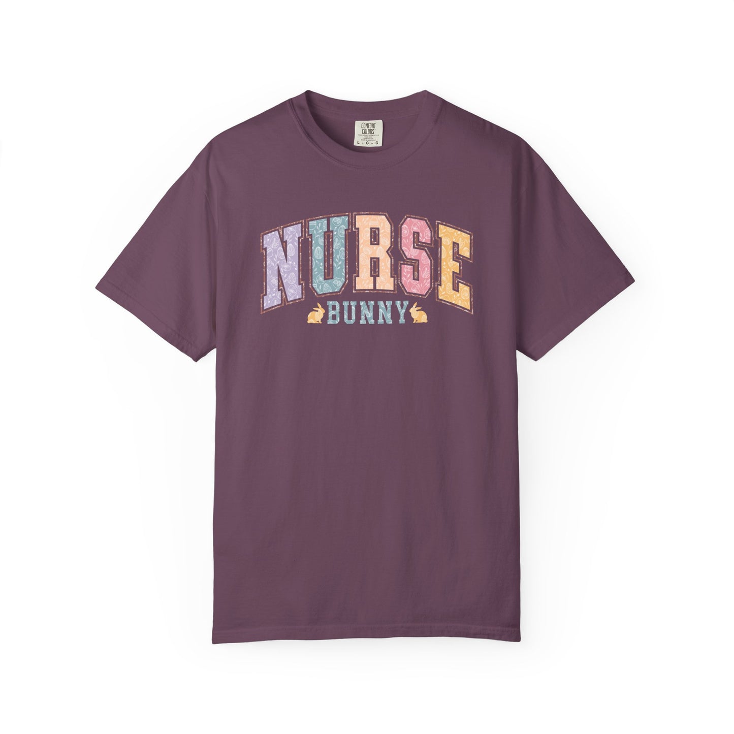 Cute Nurse Bunny Graphic Tee for Healthcare Workers, Nurse Bunny T-Shirt, Perfect Gift for Nurses, Birthday Gift, Easter, Spring, Everyday Wear