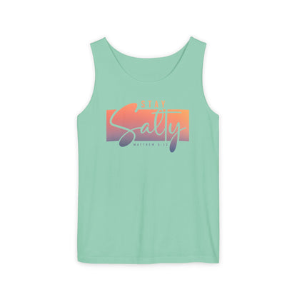 Stay Salty Matthew 5:13 Tank Top | Christian Scripture Summer Top