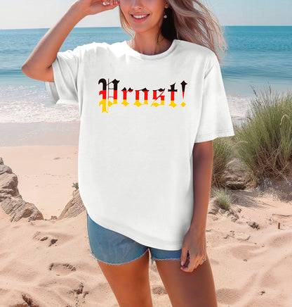 Prost! Comfort Colors Shirt, Oktoberfest Beer Drinking Tshirt, Prost T-Shirt, Couple Group Octoberfest Bier Festival Tee, Beer Lover Gift
